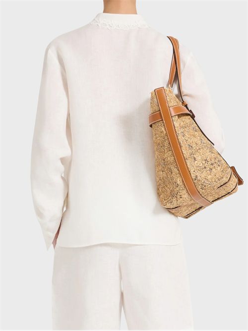 Blusa in lino con ricamo floreale rebrodé ERMANNO SCERVINO | D484K612GQI10602